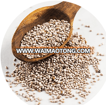 Natural Chia Seeds white and black