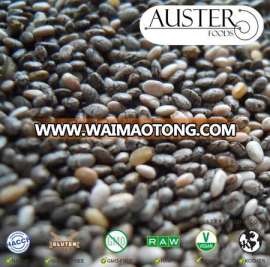 Black Chia Seeds from Argentina. Pallet orders exported overseas)